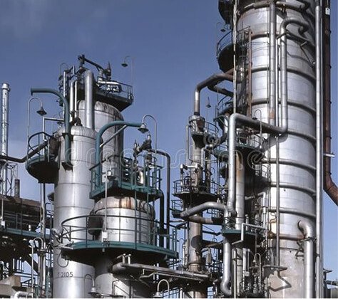 Oil refinery structures
