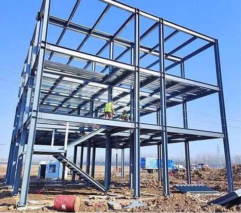 Structural steel fabrication